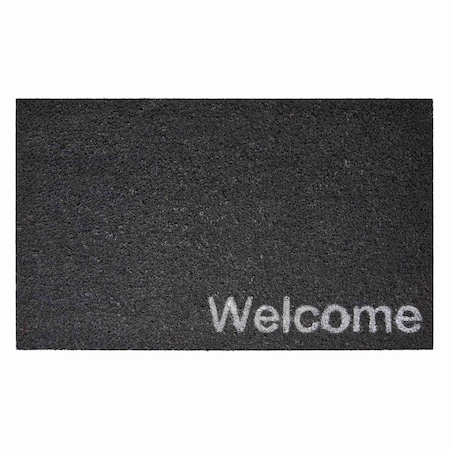 Calloway Mills Entrance Mat, Coir, Grey, White 106271729WELC